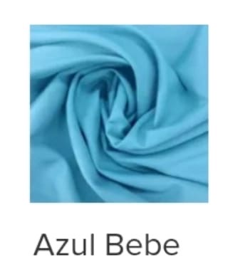 Toalha na cor Azul Bebê