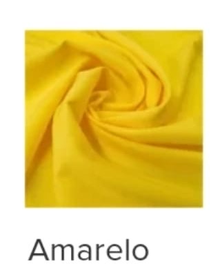 Toalha na cor Amarelo